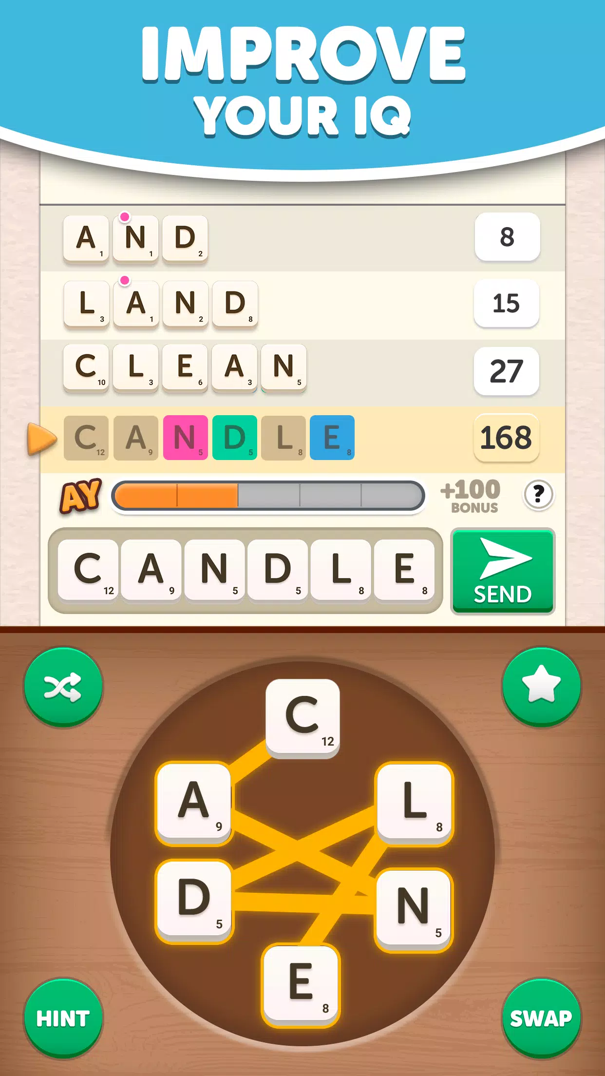 Anagram Yatzy Captura de pantalla 1