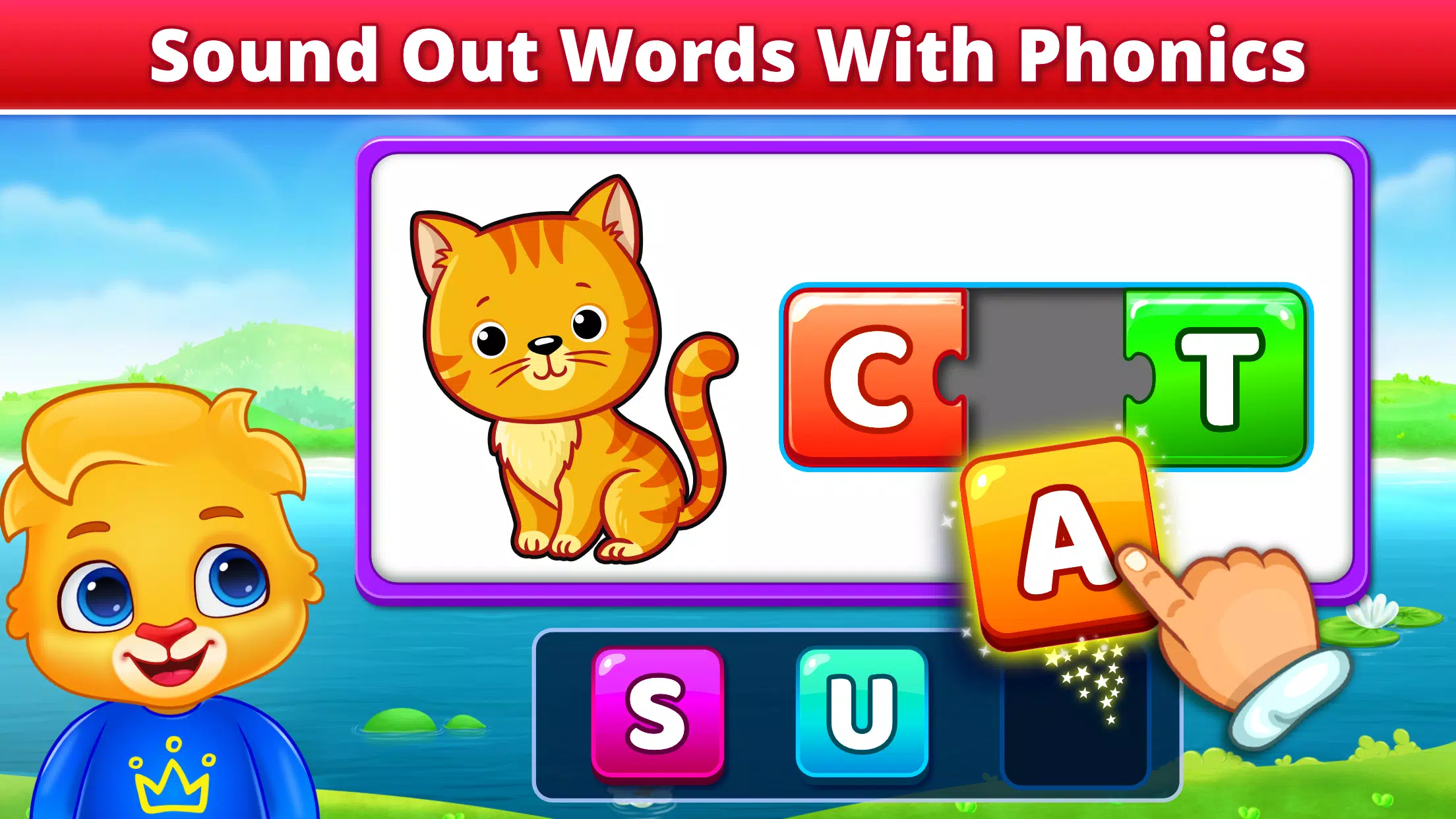 Schermata Spelling & Phonics: Kids Games 1