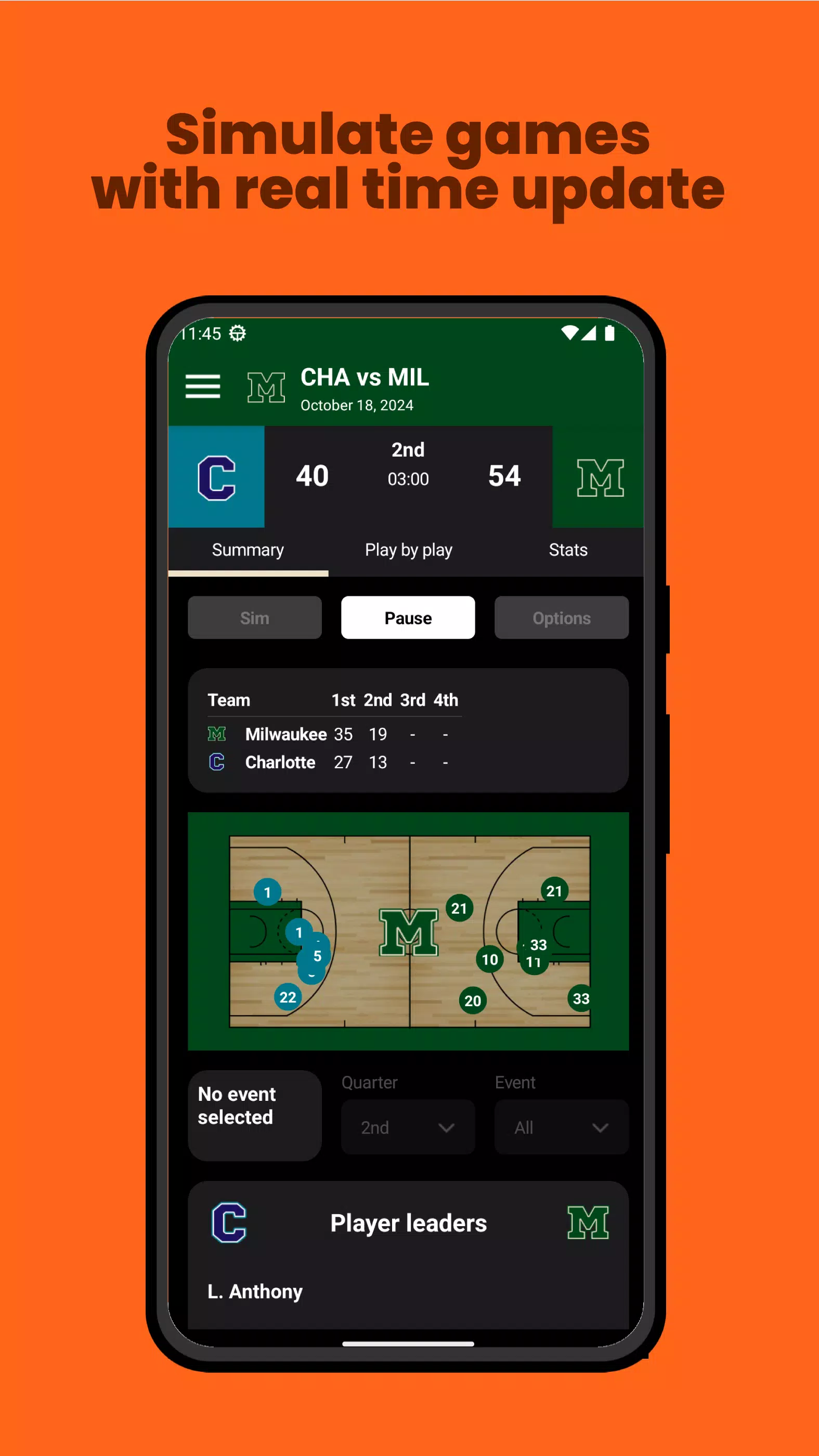 Basketball Legacy Manager 25 ภาพหน้าจอ 1