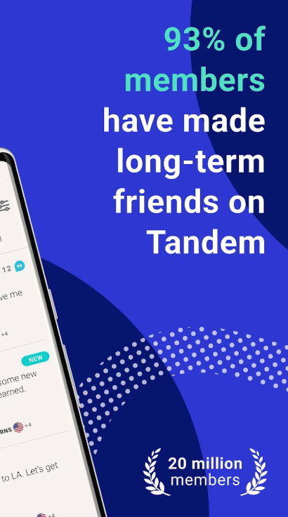 Tandem - 語言交換應用截圖第1張