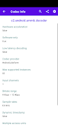 Codec Info Capture d'écran 1
