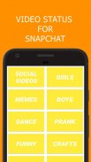 Video Status For SnapChat應用截圖第2張