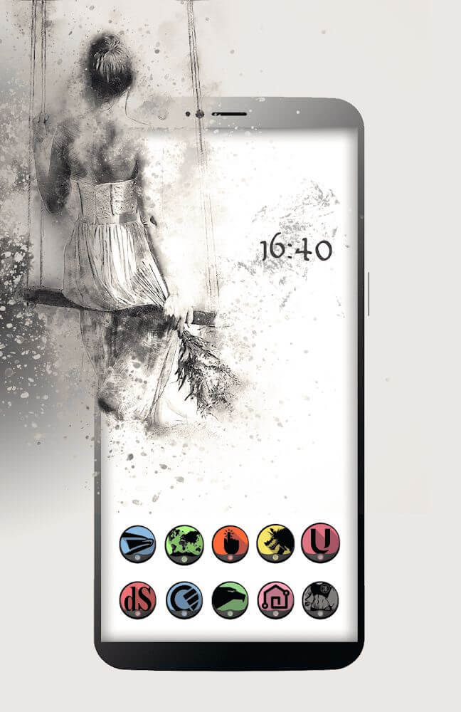 Schermata Ciclo - Icon Pack Mod 3