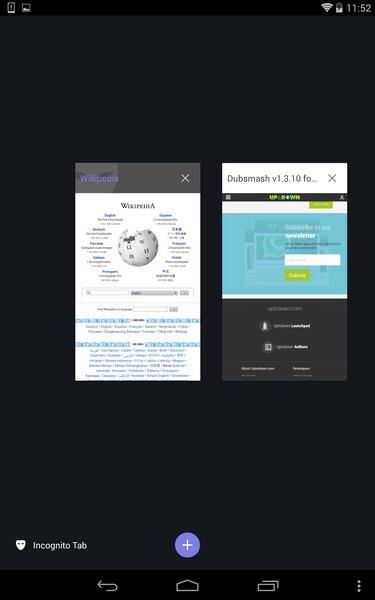 Schermata APUS Browser 0
