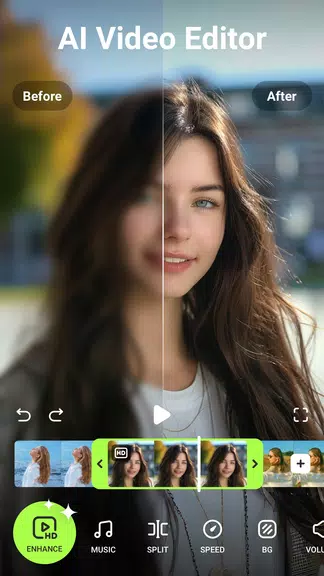 AI Video Enhancer - Utool Schermafbeelding 3