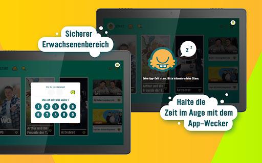 KiKA-Player: Videos für Kinder Schermafbeelding 1