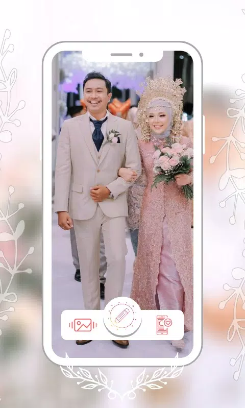 Hijab Couple Bridal Editor Zrzut ekranu 2