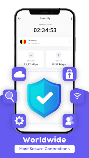 Guardify VPN - Safe Guardify Ảnh chụp màn hình 2