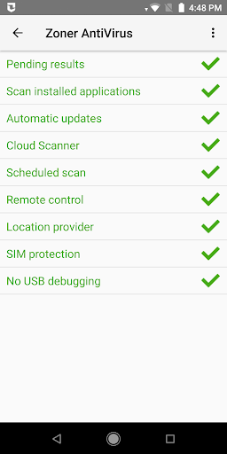 Zoner AntiVirus 스크린샷 1
