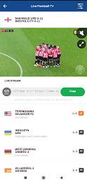 Schermata Live Football TV Sports Stream 1