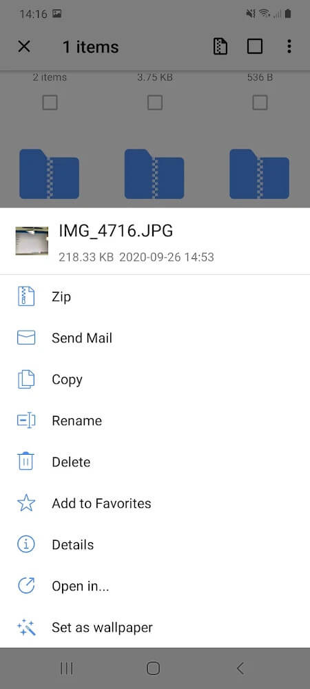 WinZip – Zip UnZip Tool Screenshot 1