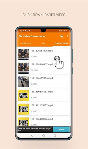 Video Downloader For Facebook應用截圖第0張