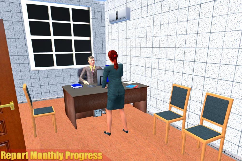 Virtual High School Teacher 3D Скриншот 3