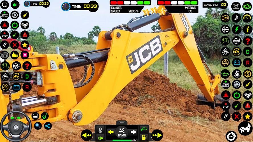 Real Snow Excavator - JCB Screenshot 2