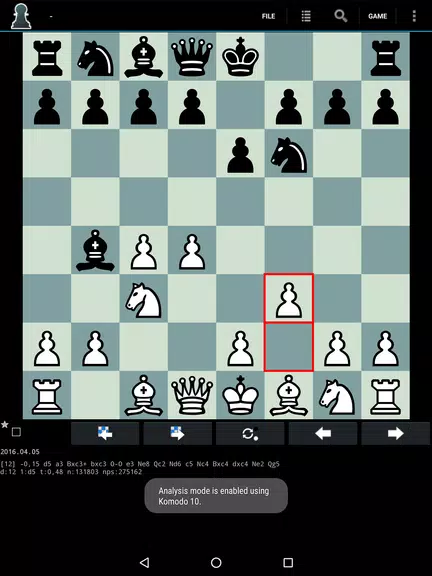 Komodo 10 Chess Engine Capture d'écran 3