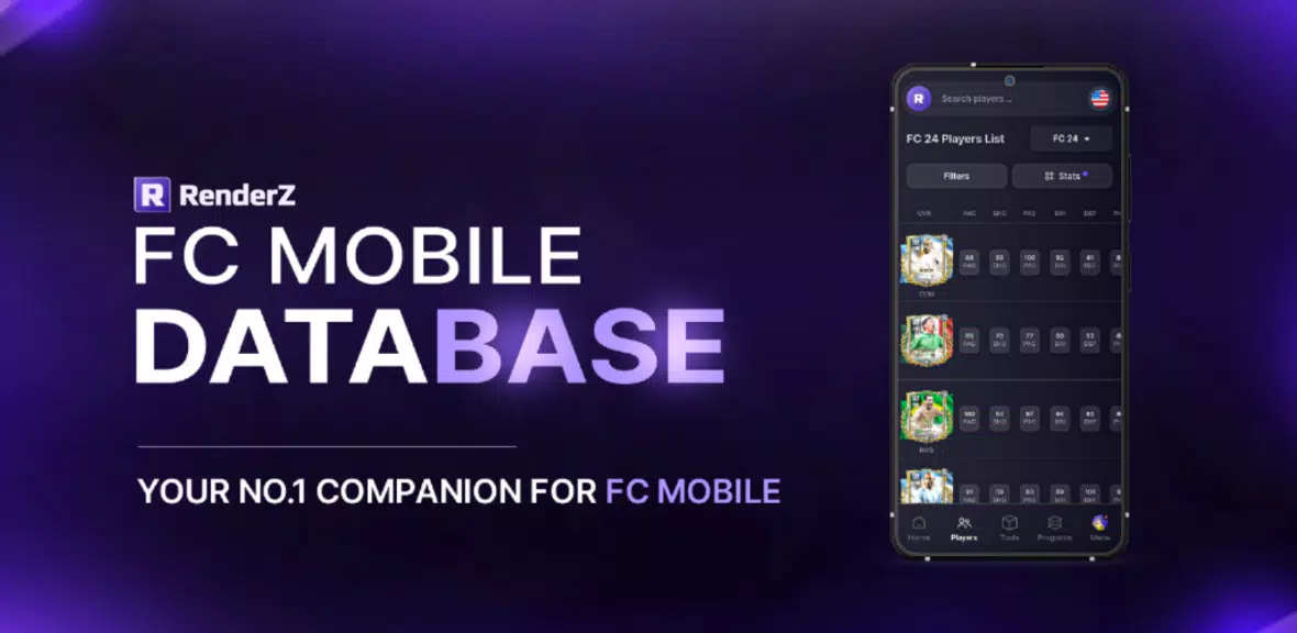 RenderZ: FC Mobile 24 Database Capture d'écran 0