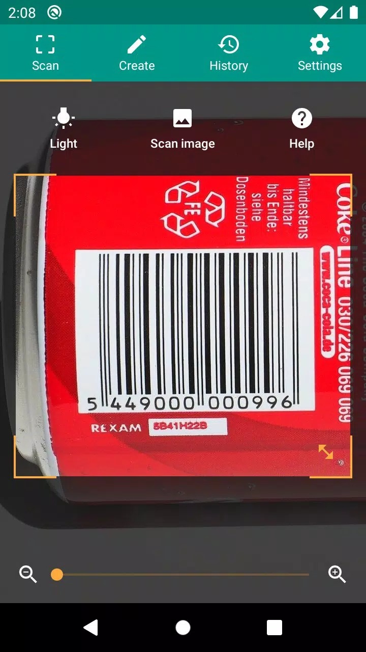 QR & Barcode Reader ဖန်သားပြင်ဓာတ်ပုံ 1