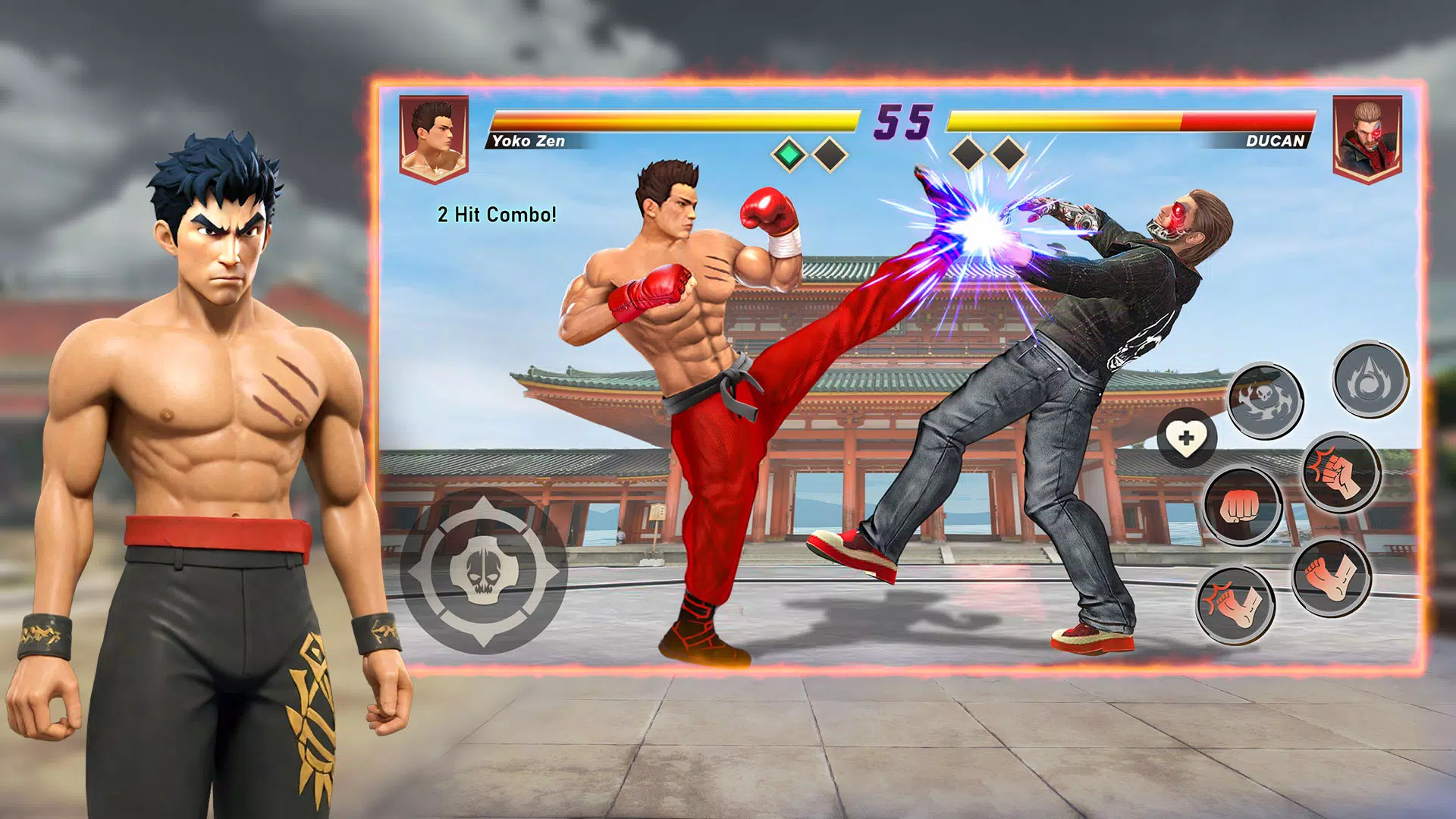 Karate Legends: Fighting Games Capture d'écran 0