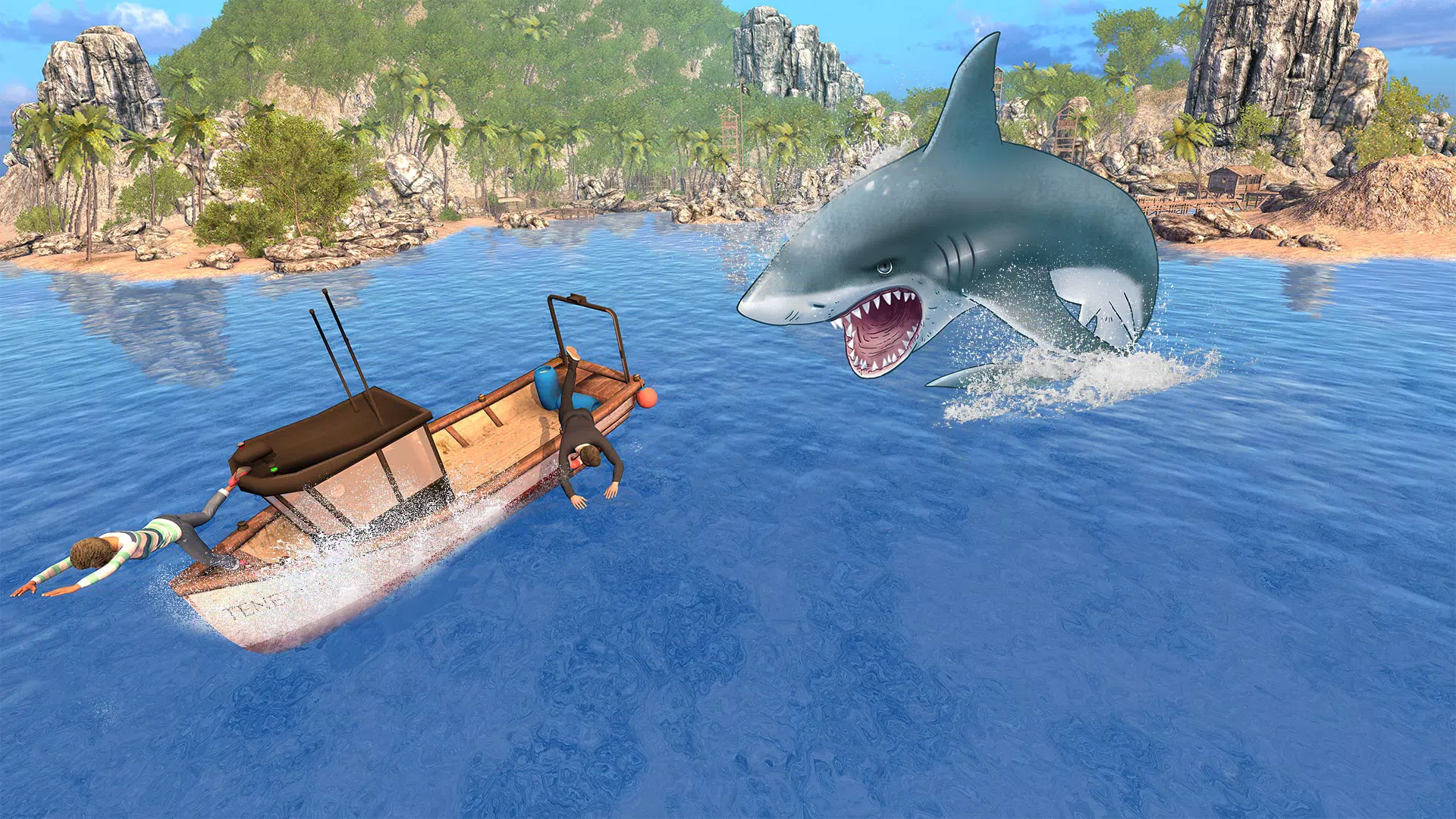 Angry Shark Games: Game 2024 ภาพหน้าจอ 2