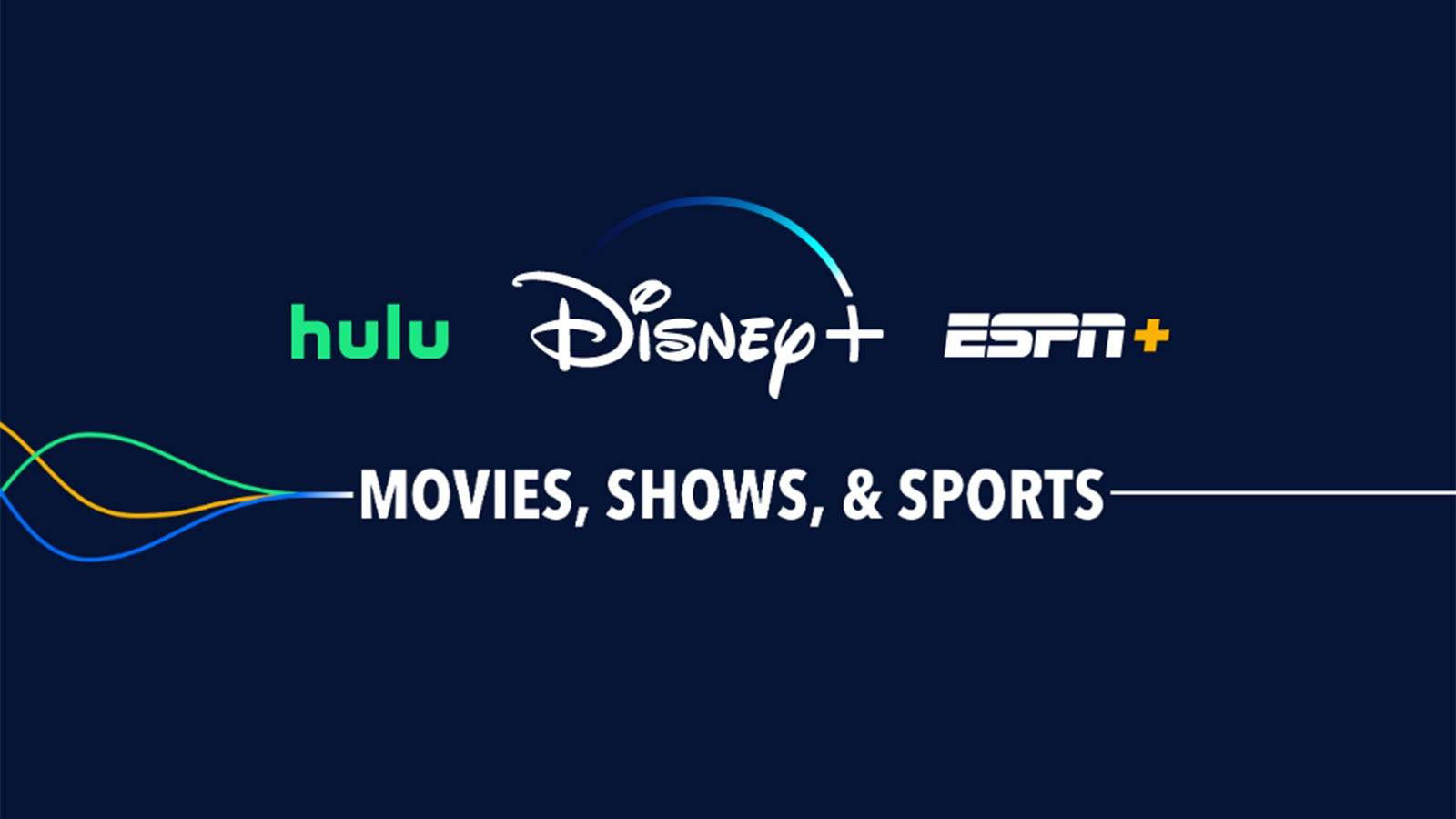 Disney+、Hulu、およびESPN+バンドル