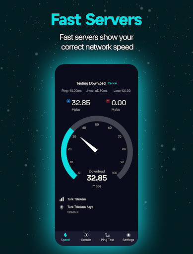 Internet Speed Test - VPNVerse Screenshot 1