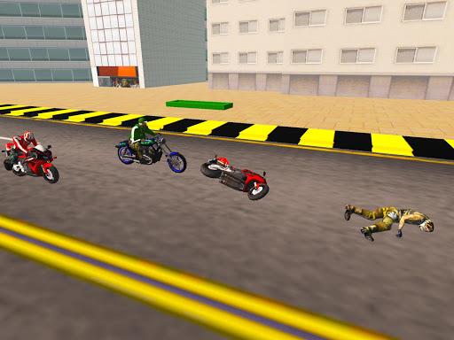 Bike Fighter: Bike Attack Race Stunt Capture d'écran 1