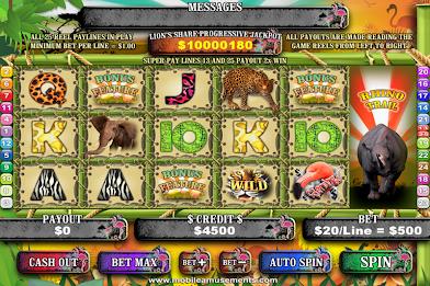 Flamingo Safari Slots Screenshot 0