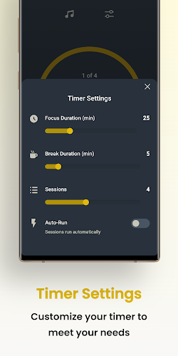 Focus Timer - Zone स्क्रीनशॉट 3