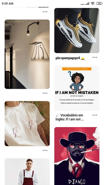 Pinterest Lite Captura de tela 0