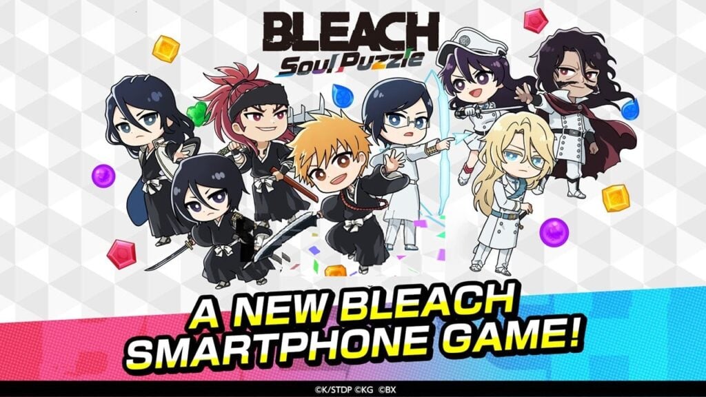 Bleach Soul Puzzle, KLab의 매치 3 타이틀, 전 세계적으로 출시됩니다!