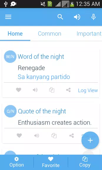 Filipino Dictionary Multifunct Captura de tela 0