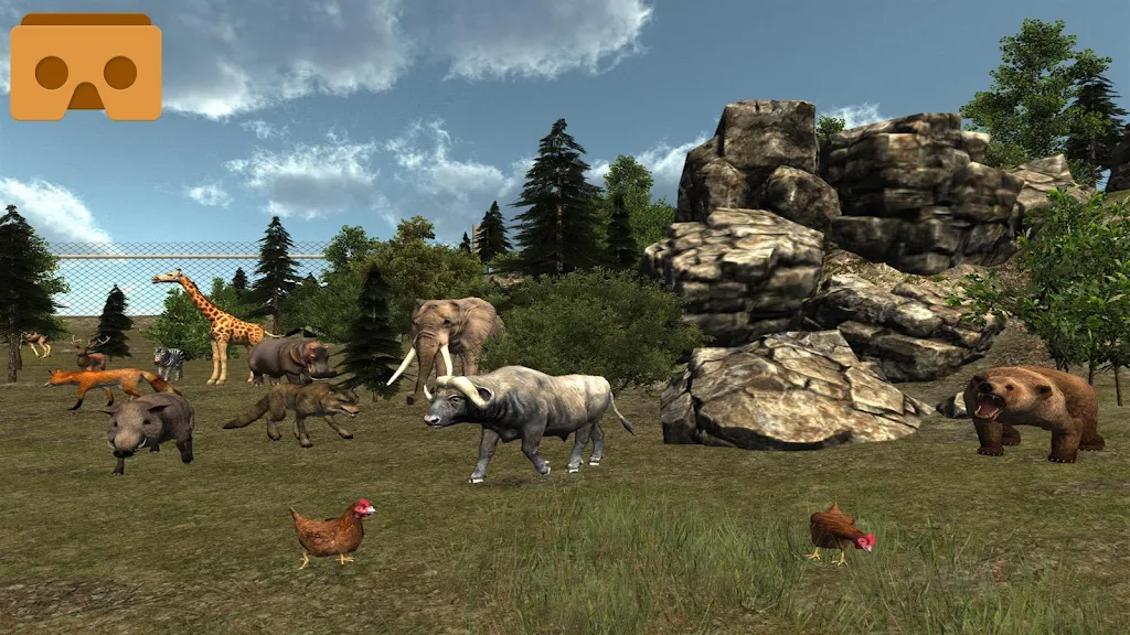 VR Virtual Zoo 3D Screenshot 0