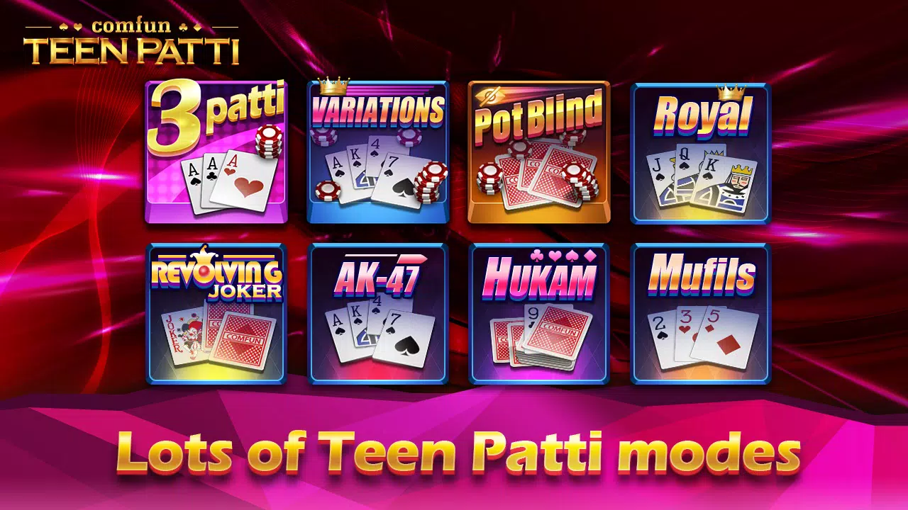 Teen Patti Comfun Card Online स्क्रीनशॉट 1