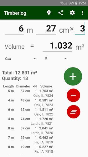 Timberlog - Timber calculator Captura de tela 3