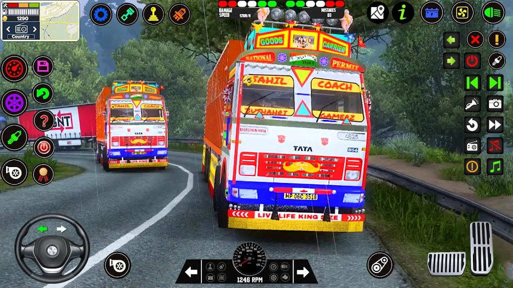 Indian Lorry Truck Game Sim 3D Screenshot 1