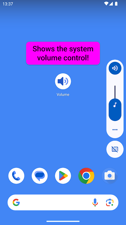 Volume Control: Show Native Captura de pantalla 1