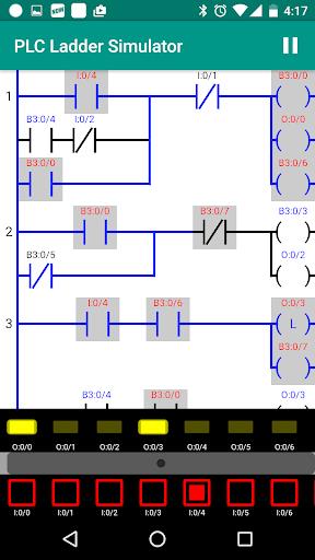 PLC Ladder Simulator Capture d'écran 1