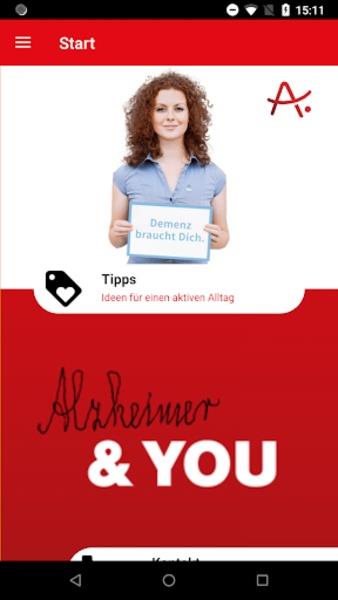 Alzheimer & YOU - den Alltag aktiv gestalten Captura de tela 1