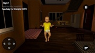 Scary Baby In Dark Haunted House Screenshot 2