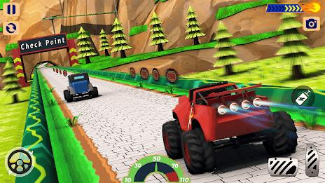 Schermata Monster Truck Racing: Car Game 1