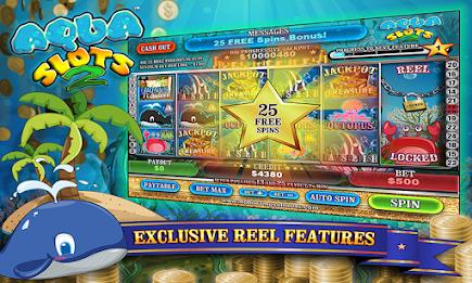 Aqua Slots 2 Treasure Island 스크린샷 3