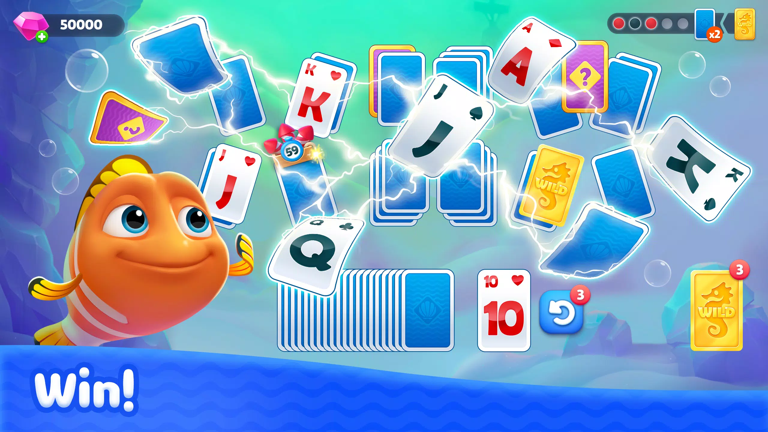 Fishdom Solitaire 스크린샷 2