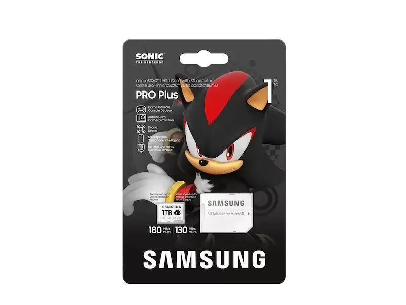 Uzyskaj rabaty na karty Sonic Sonic MicroSD Samsung