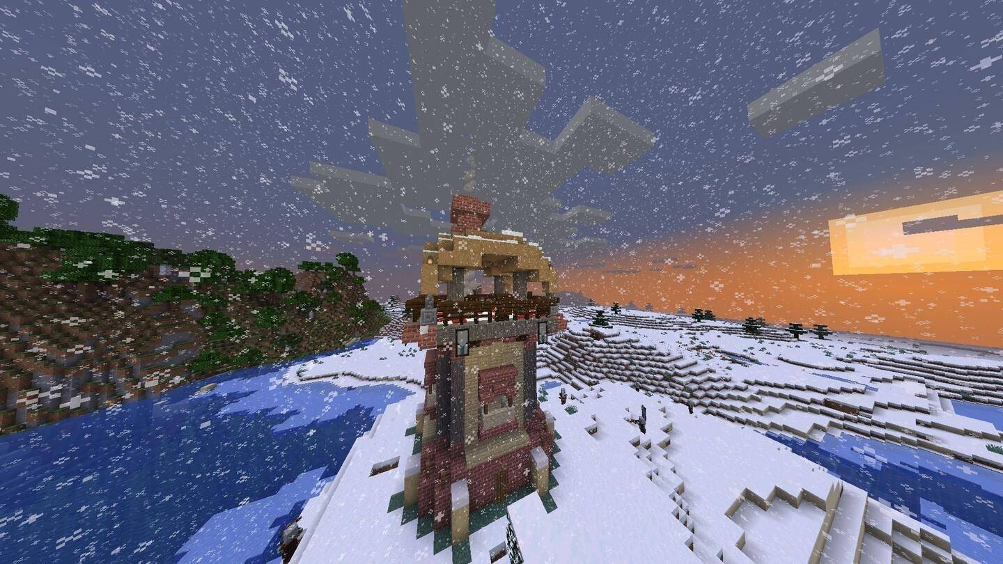 Minecraft Snow Biome种子