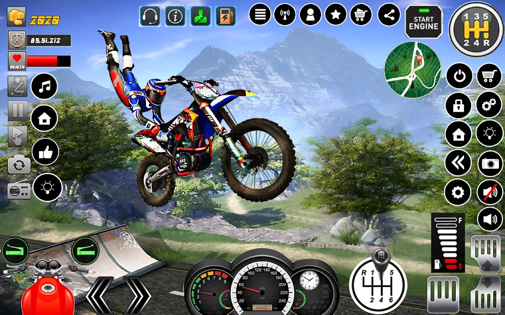 Bike Stunt Dirt Bike Games Screenshot 1