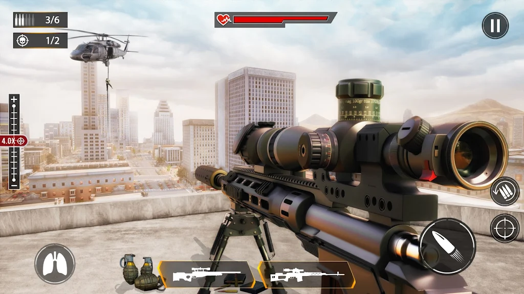 Sniper Shooting Game Offline Screenshot 1