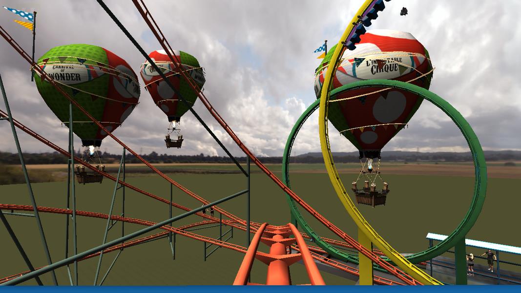 Crazy RollerCoaster Simulator Capture d'écran 0