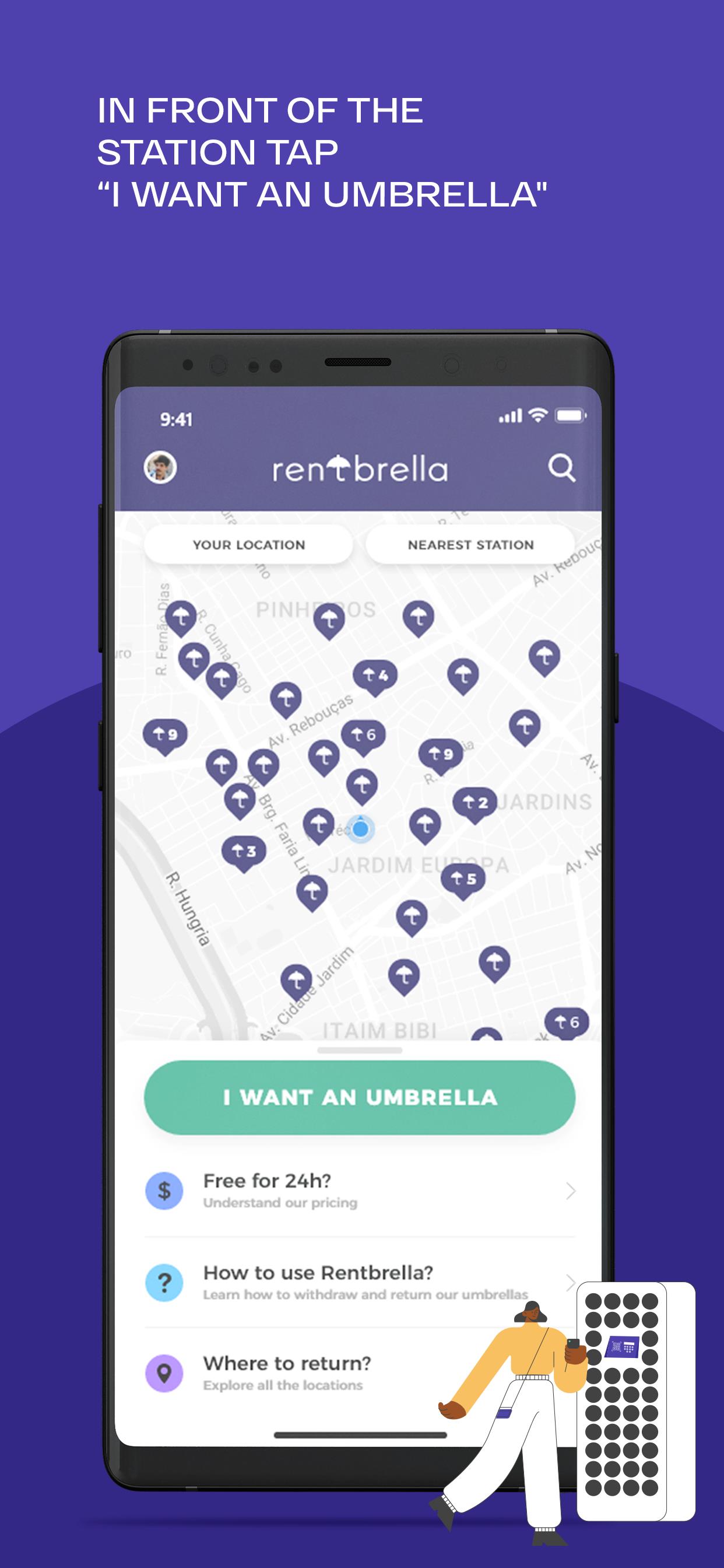 Rentbrella Screenshot 3