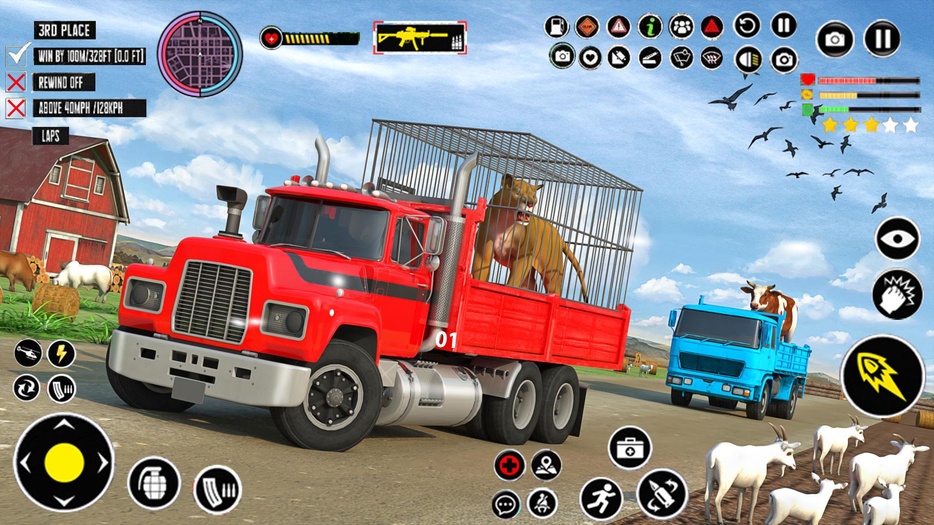 Animals Transport Truck Games应用截图第0张