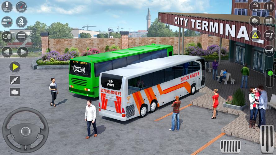 Schermata Modern Bus Transport Game 3D 3